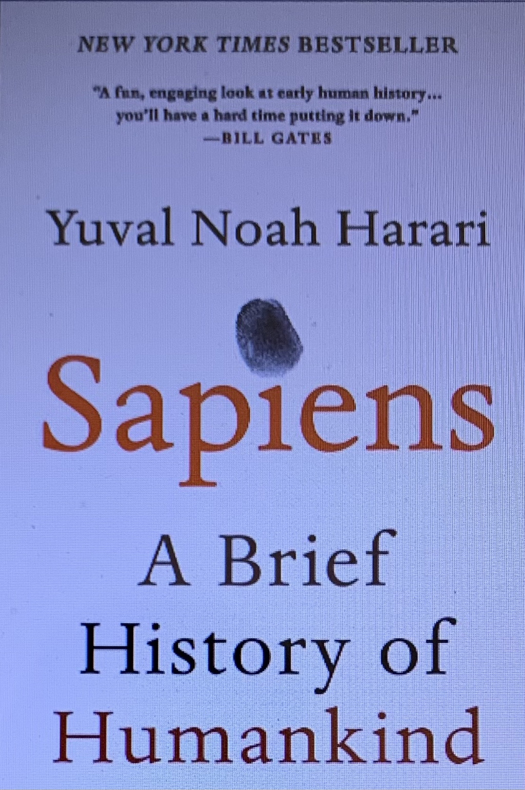 Sapiens a brief history of humankind
