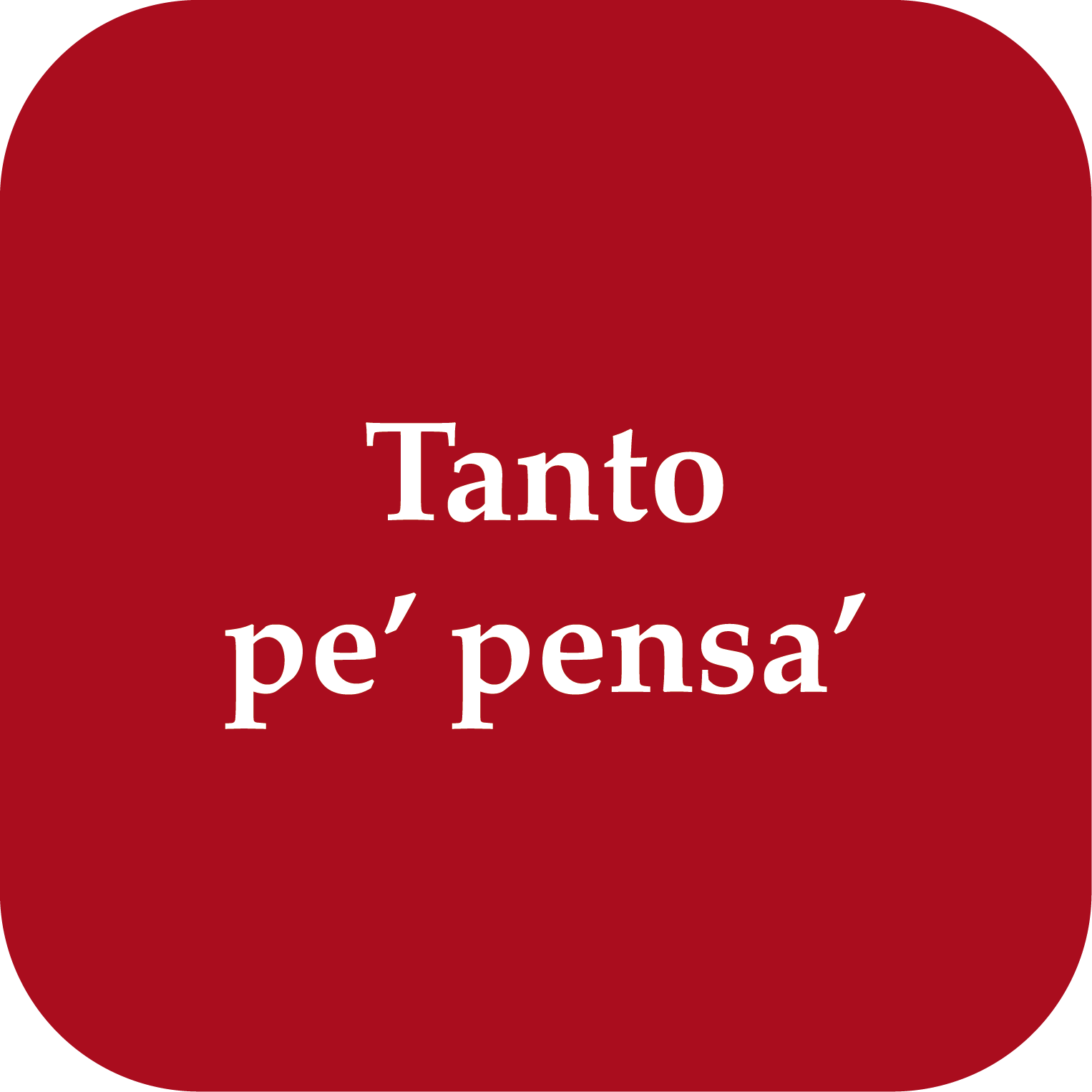 tanto pe pensa