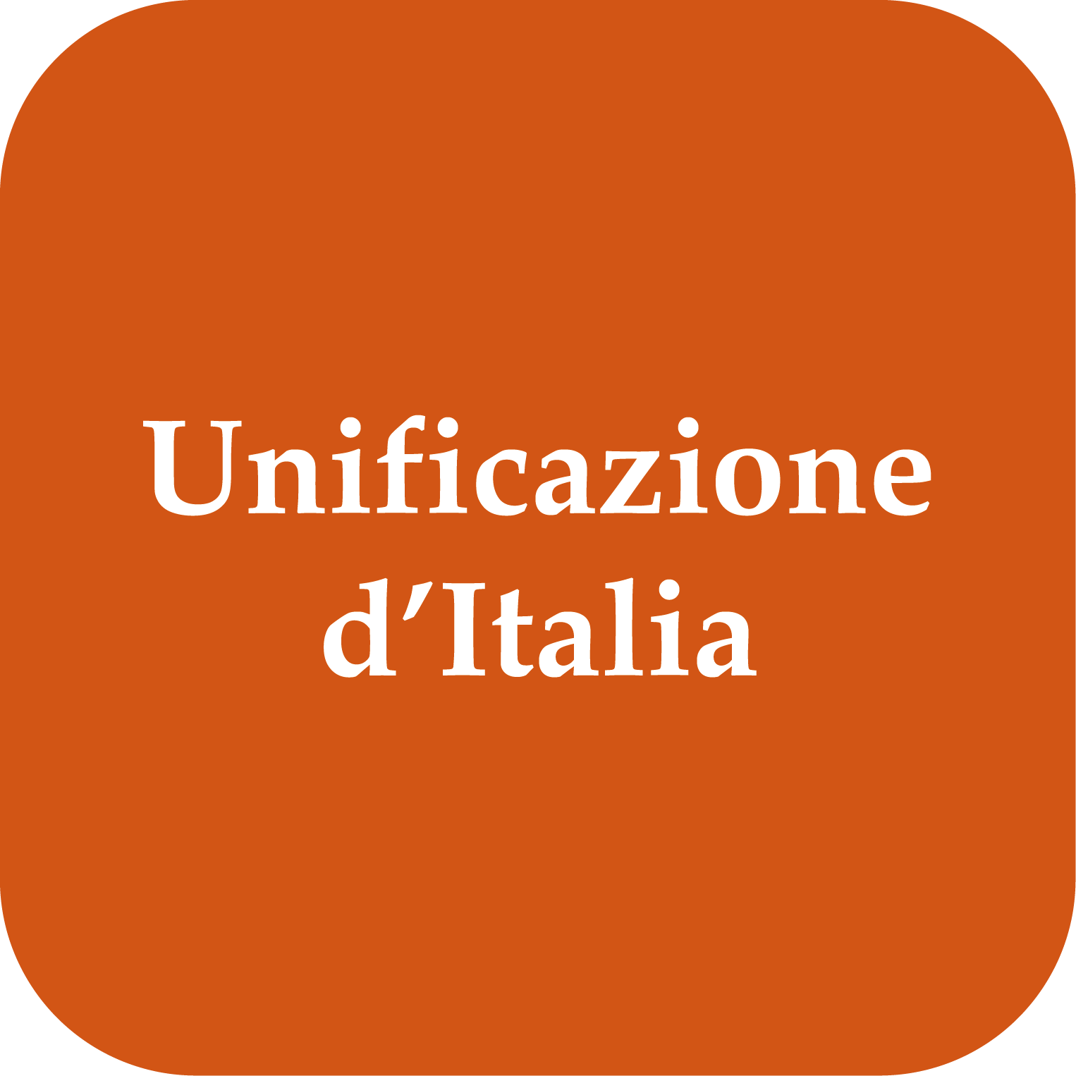unificazione d'Italia
